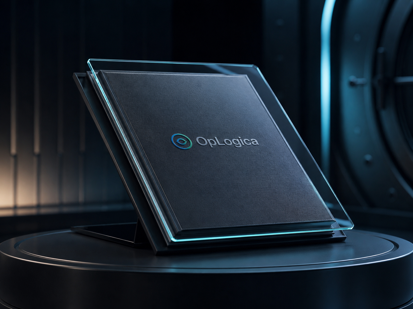 OpLogica decision record displayed as a premium reviewable institutional record